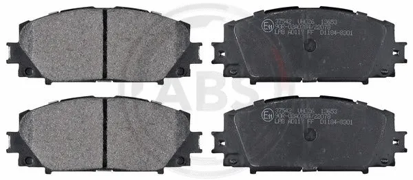 Diskinių stabdžių trinkelių rinkinys A.B.S. 37542