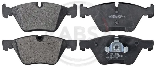 Diskinių stabdžių trinkelių rinkinys A.B.S. 37551