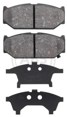 Diskinių stabdžių trinkelių rinkinys A.B.S. 37919