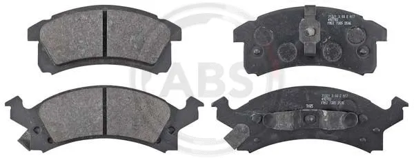 Diskinių stabdžių trinkelių rinkinys A.B.S. 38506