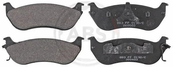 Diskinių stabdžių trinkelių rinkinys A.B.S. 38674