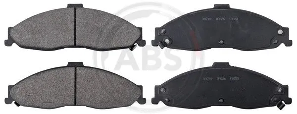 Diskinių stabdžių trinkelių rinkinys A.B.S. 38749