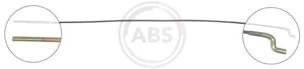 Stovėjimo stabdžio trosas A.B.S. K10024