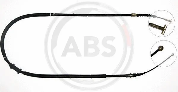 Stovėjimo stabdžio trosas A.B.S. K10057