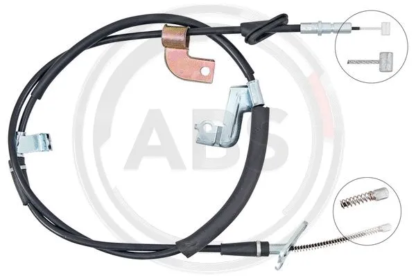 Stovėjimo stabdžio trosas A.B.S. K14109