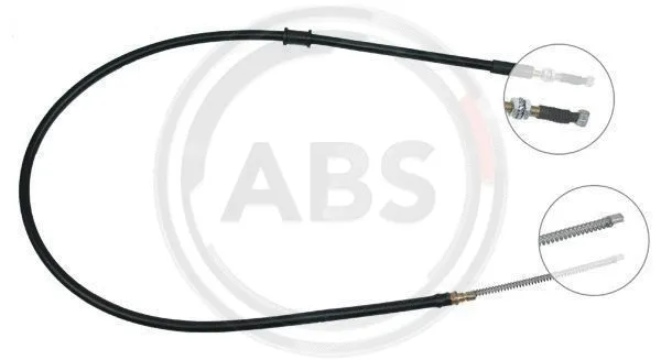 Stovėjimo stabdžio trosas A.B.S. K14168