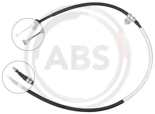 Stovėjimo stabdžio trosas A.B.S. K14348