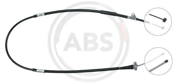 Stovėjimo stabdžio trosas A.B.S. K16048