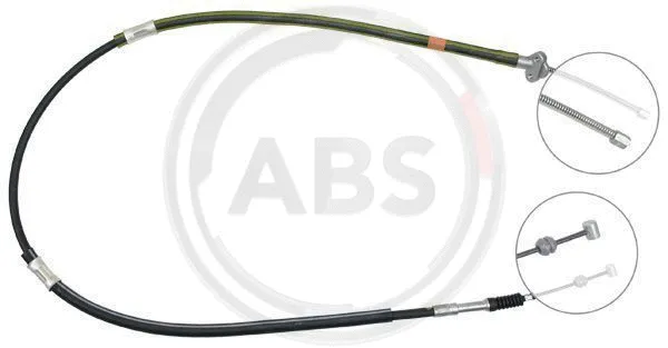 Stovėjimo stabdžio trosas A.B.S. K16358