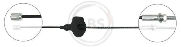 Stovėjimo stabdžio trosas A.B.S. K17431