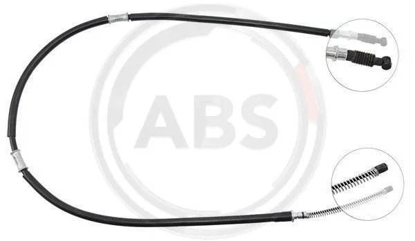 Stovėjimo stabdžio trosas A.B.S. K19557