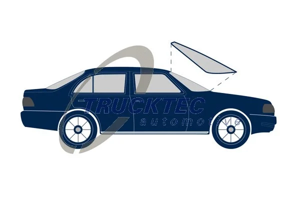 Priekinio lango tarpinė TRUCKTEC AUTOMOTIVE 02.50.002