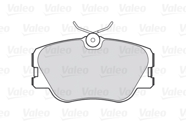 Diskinių stabdžių trinkelių rinkinys VALEO 301315
