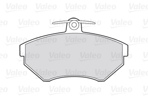 Diskinių stabdžių trinkelių rinkinys VALEO 301330