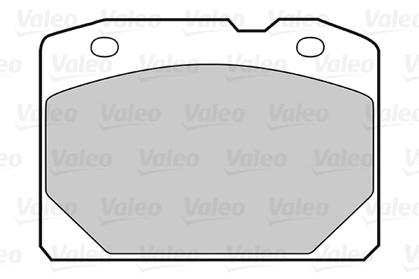 Diskinių stabdžių trinkelių rinkinys VALEO 301405