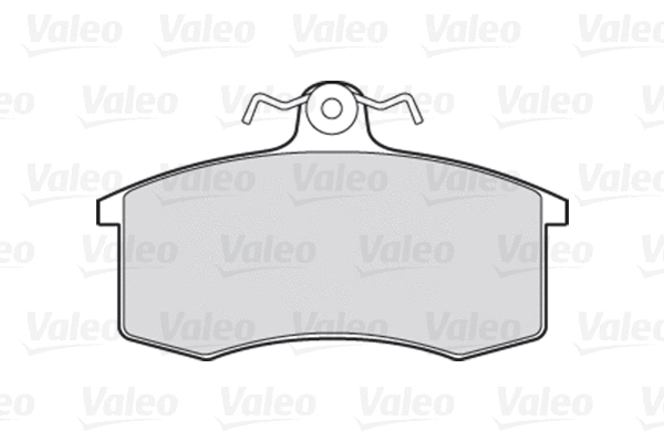 Diskinių stabdžių trinkelių rinkinys VALEO 301406