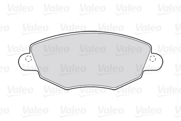 Diskinių stabdžių trinkelių rinkinys VALEO 301433