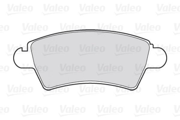 Diskinių stabdžių trinkelių rinkinys VALEO 301462