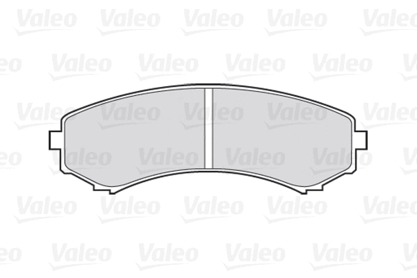 Diskinių stabdžių trinkelių rinkinys VALEO 301518