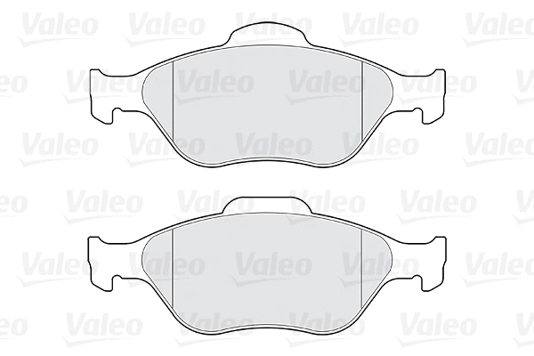 Diskinių stabdžių trinkelių rinkinys VALEO 301564
