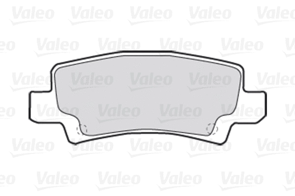 Diskinių stabdžių trinkelių rinkinys VALEO 301680