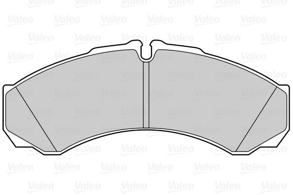 Diskinių stabdžių trinkelių rinkinys VALEO 302278