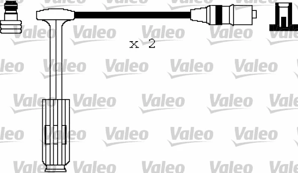 Uždegimo laidų komplektas VALEO 346145
