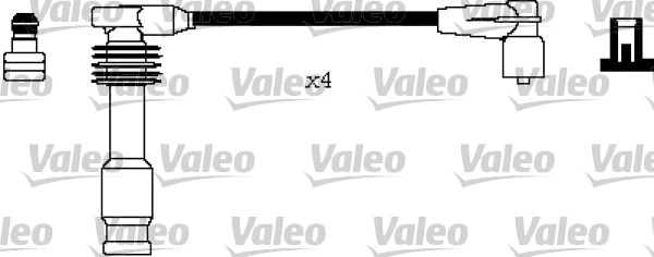 Uždegimo laidų komplektas VALEO 346292