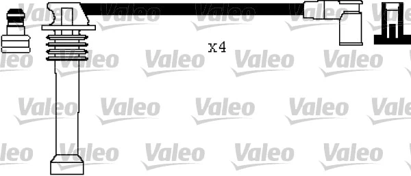 Uždegimo laidų komplektas VALEO 346367