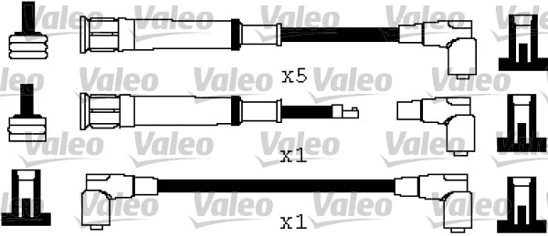 Uždegimo laidų komplektas VALEO 346377