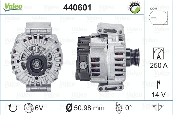 Kintamosios srovės generatorius VALEO 440601