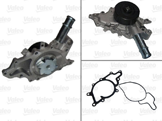 Variklio aušinimo Vandens siurblys VALEO 506833