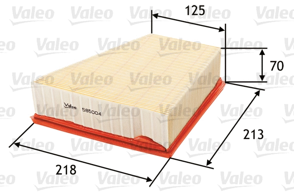 Oro filtras VALEO 585004