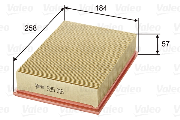 Oro filtras VALEO 585016