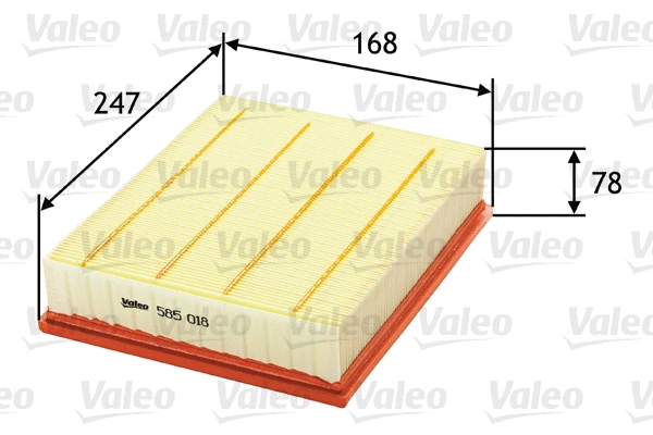 Oro filtras VALEO 585018