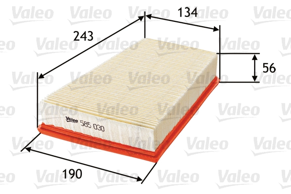 Oro filtras VALEO 585030