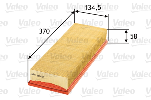 Oro filtras VALEO 585031