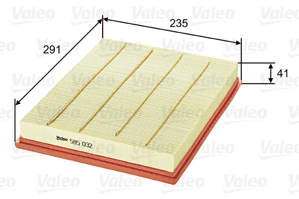 Oro filtras VALEO 585032