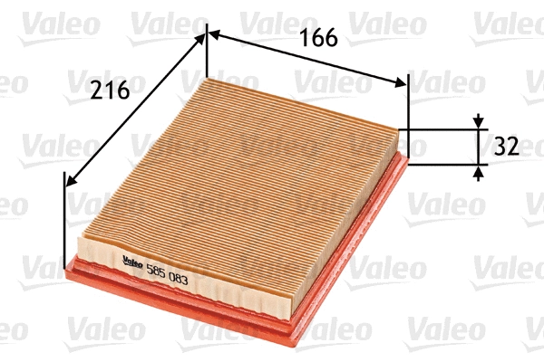 Oro filtras VALEO 585083