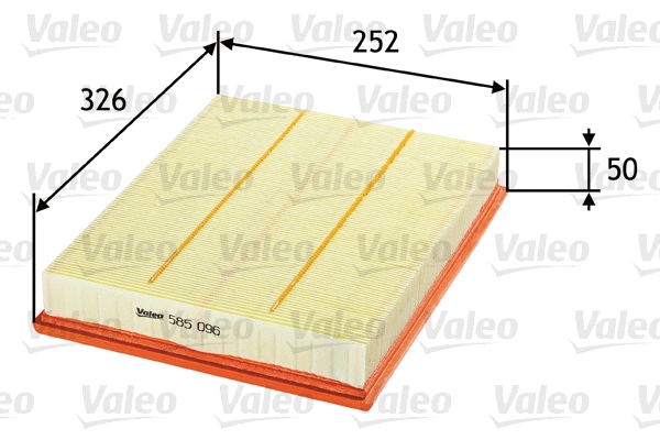 Oro filtras VALEO 585096