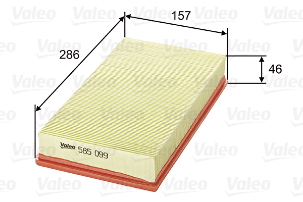 Oro filtras VALEO 585099