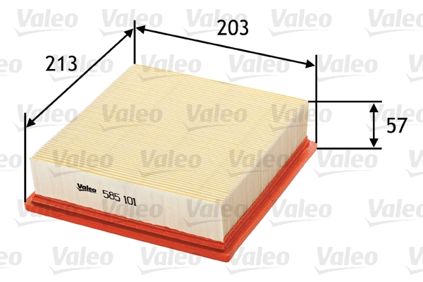 Oro filtras VALEO 585101