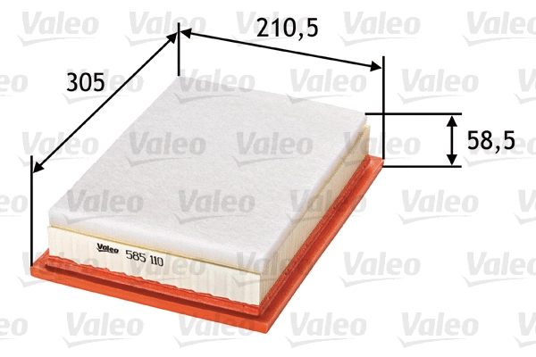 Oro filtras VALEO 585110