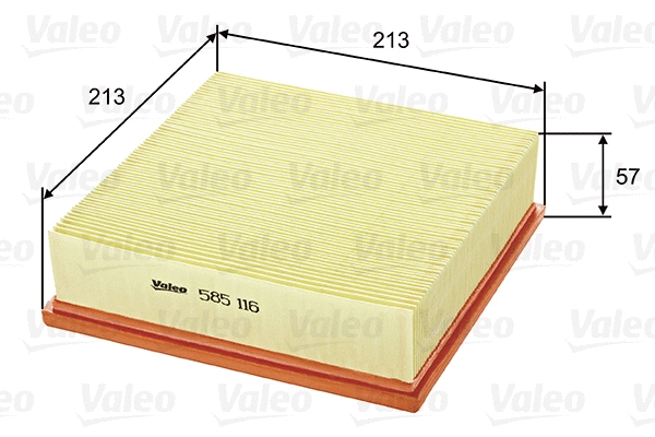 Oro filtras VALEO 585116