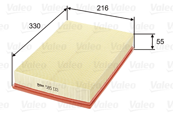 Oro filtras VALEO 585133