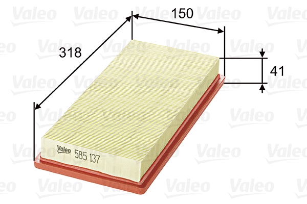 Oro filtras VALEO 585137