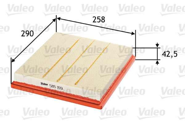 Oro filtras VALEO 585159