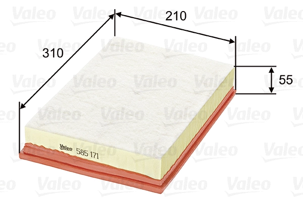 Oro filtras VALEO 585171