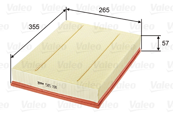 Oro filtras VALEO 585198