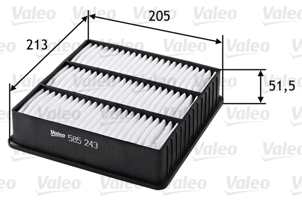 Oro filtras VALEO 585243